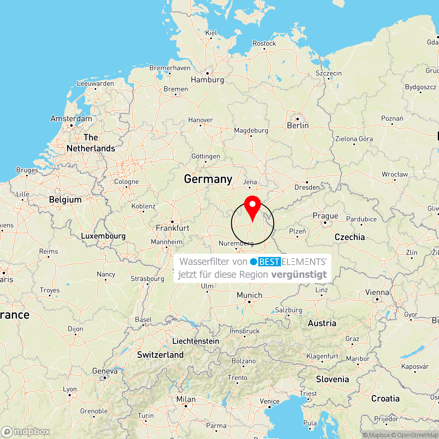 Goldkronach (Landkreis Bayreuth): Vorsorgliche Chlorung des Trinkwassers wegen leichter Keimverunreinigung