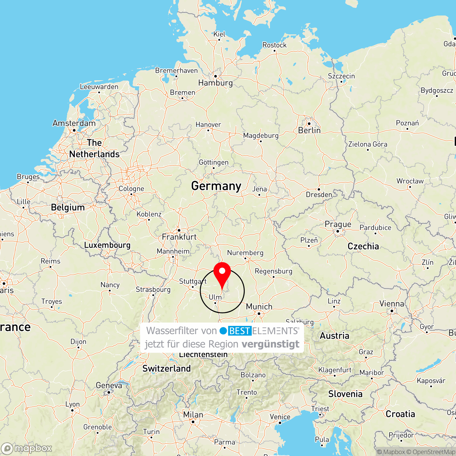 Giengen an der Brenz (Landkreis Heidenheim): Trinkwasser wird wegen Kolibakterien gechlort