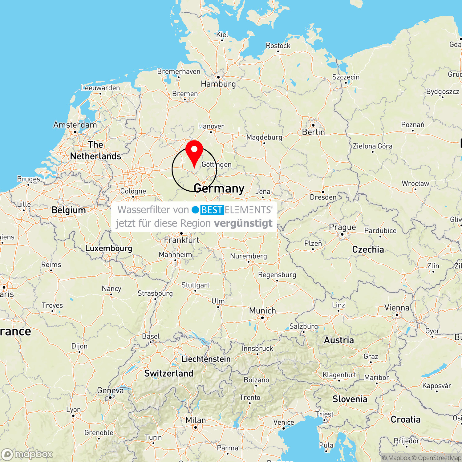 Warburg OT Welda (Kreis Höxter): Abkochgebot und Chlorung wegen erhöhter Bakterienzahl im Trinkwasser