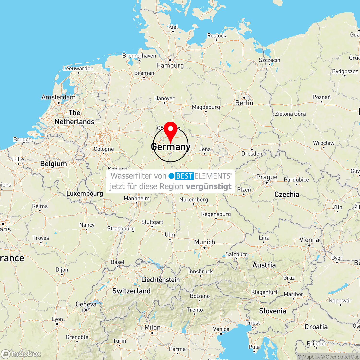 Bernkastel-Kues (Bernkastel-Wittlich): Chlorzugabe im Trinkwasser zur Desinfektion