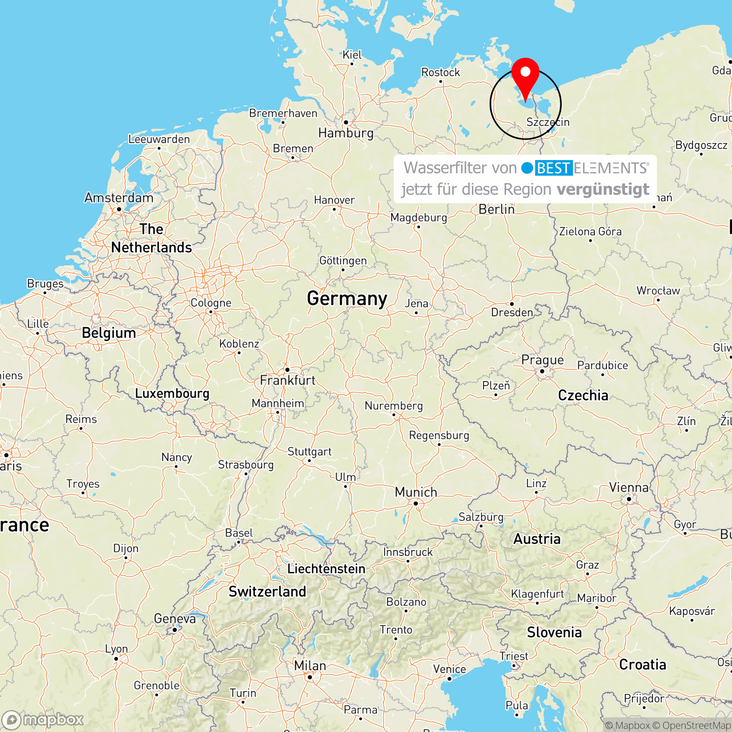 Ueckermünde (Landkreis Vorpommern-Greifswald): Abkochgebot wegen coliformer Keime und Enterokokken im Trinkwasser
