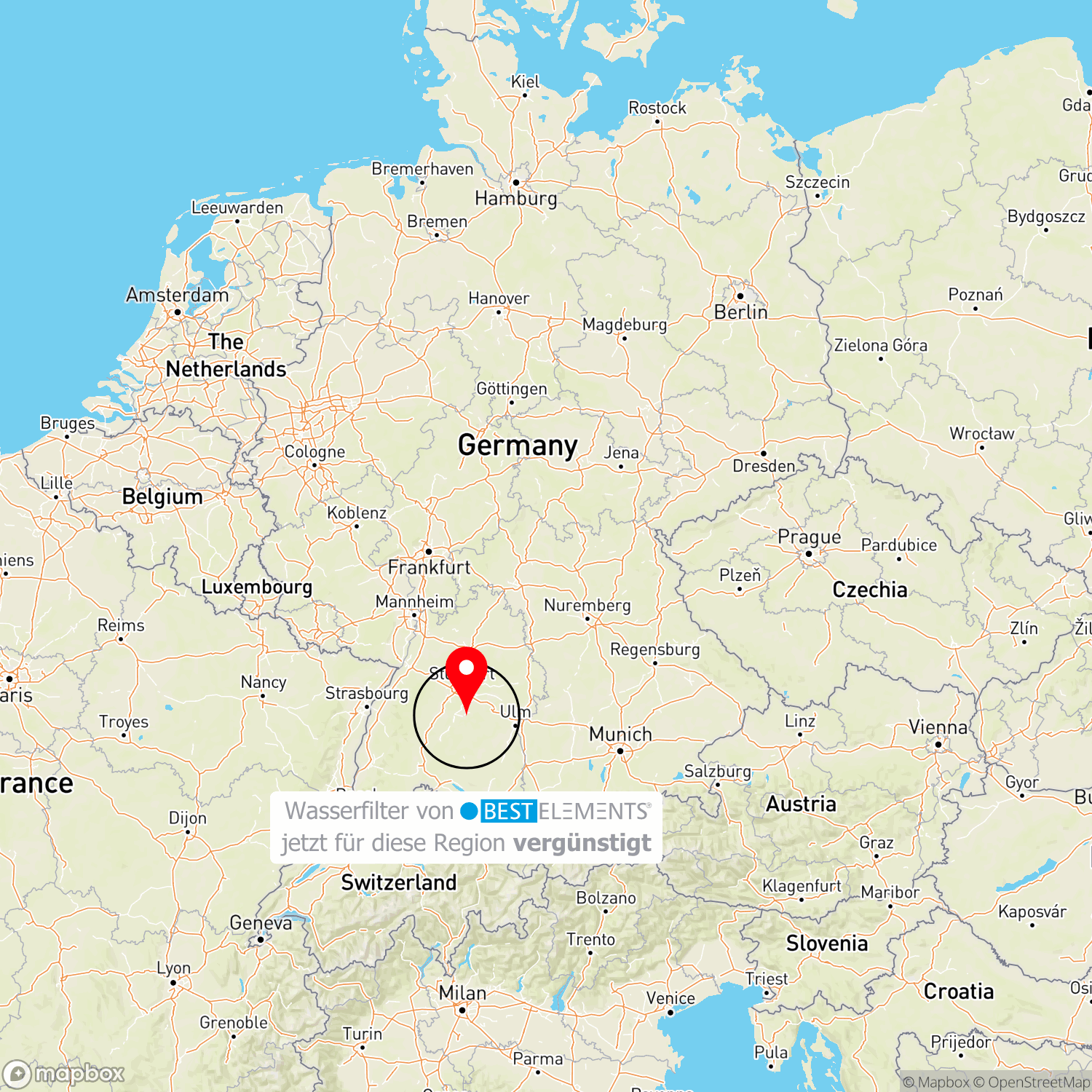 Lichtenstein (Landkreis Reutlingen): Trinkwasser wird vorsorglich mit Chlor desinfiziert