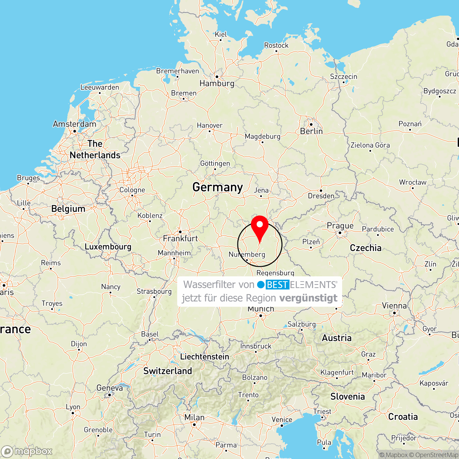 Pegnitz (Landkreis Bayreuth): Duschverbot wegen Legionellen-Alarm in mehreren Wohnhäusern