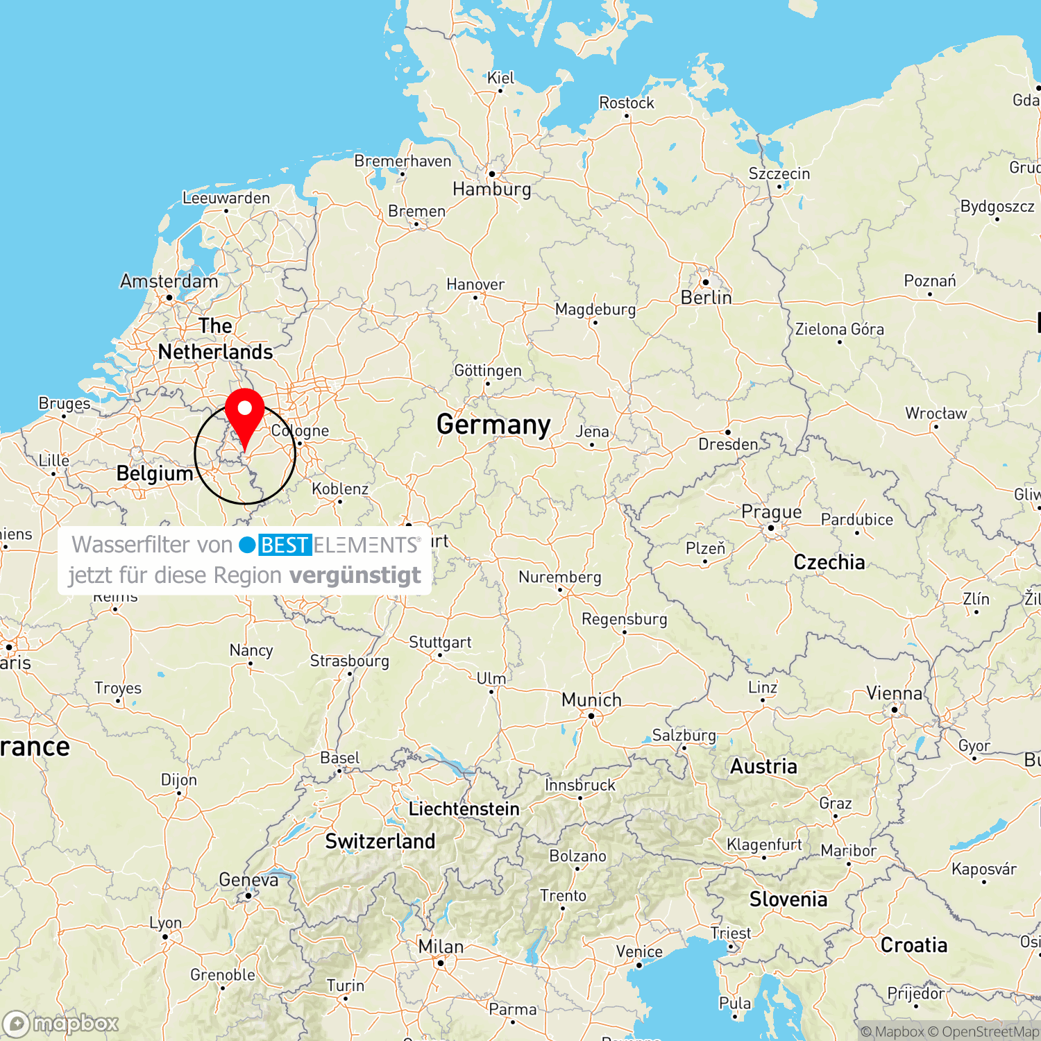 Aachen (Städteregion Aachen): Eintrübungen im Trinkwasser wegen Arbeiten am Leitungsnetz