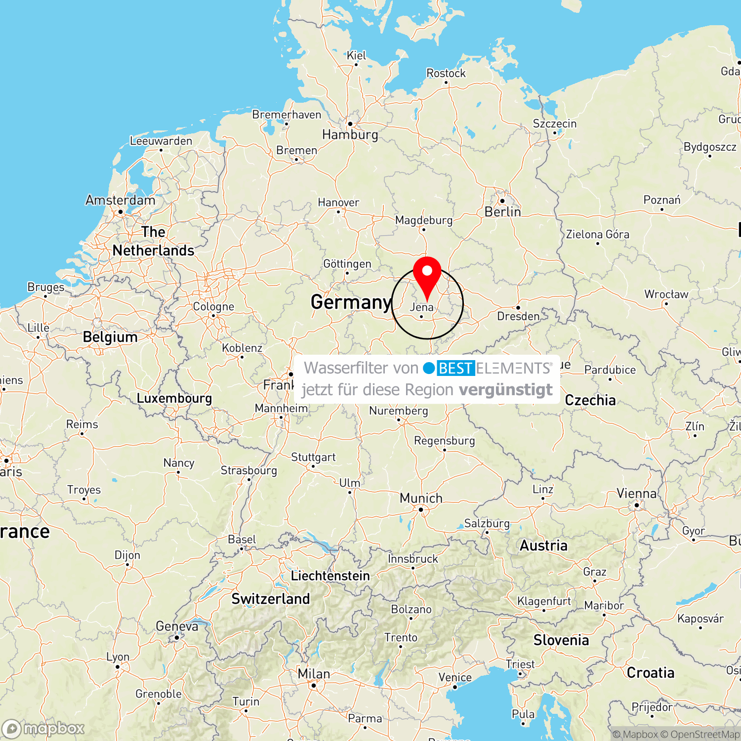 Camburg / Frauenprießnitz / Wichmar (Saale-Holzland-Kreis): Erneute Verfärbungen des Trinkwassers durch Eisen- und Manganpartikel