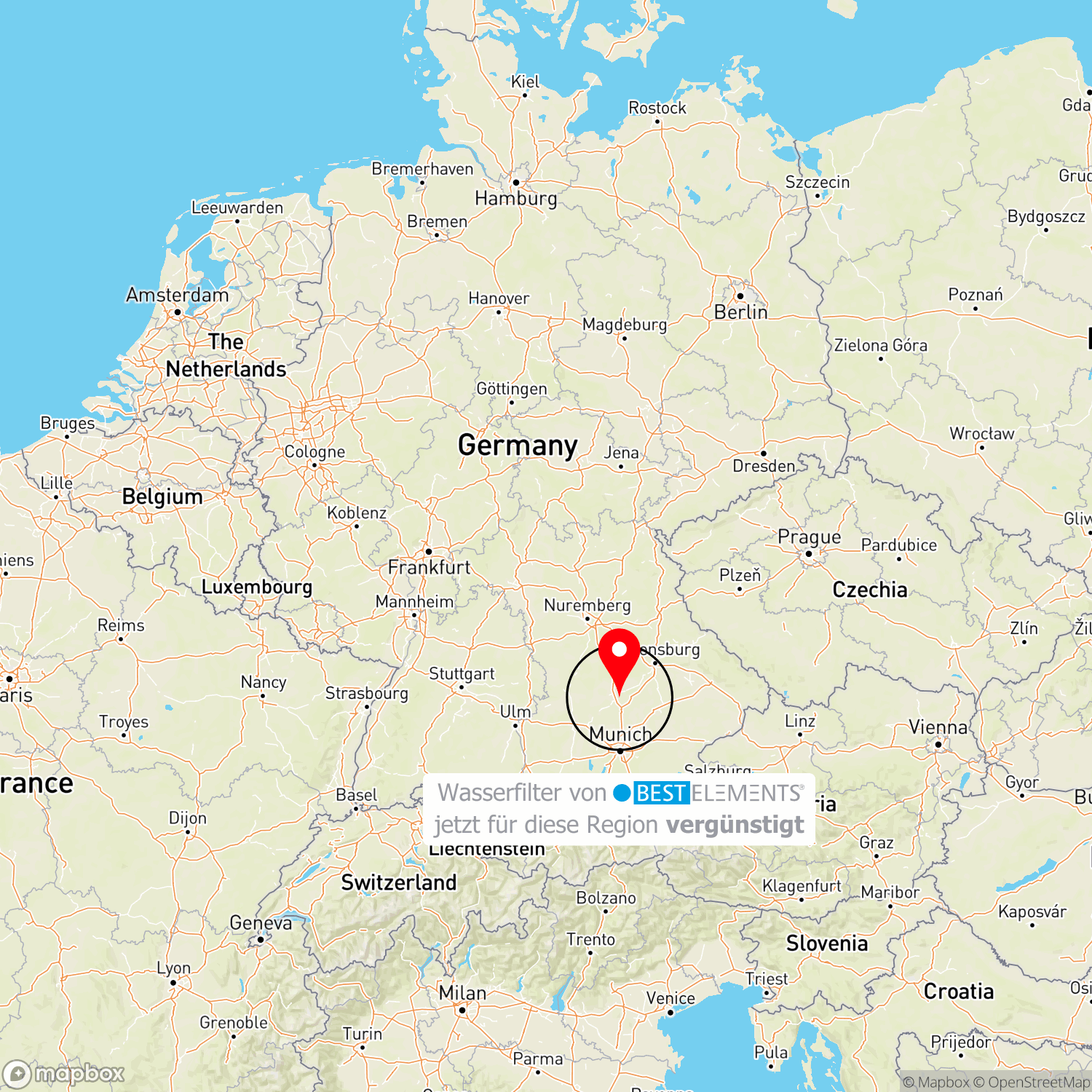 Rohrbach, Ernsgaden, Rockolding, Knodorf und Ilmendorf (Landkreis Pfaffenhofen): Abkochgebot wegen bakterieller Verunreinigungen